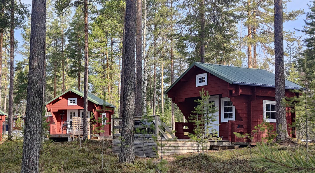 Stugor Lapplandsporten Lycksele.