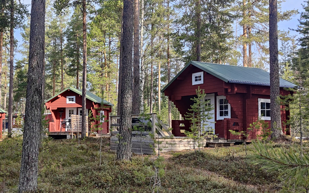 Stugor Lapplandsporten Lycksele.